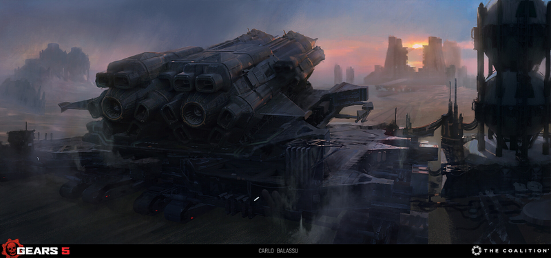 Illustration for article titled The Art Of Gears 5